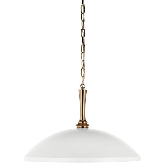 KICHLER-52638WHKICHLER Delarosa 52638 20" 1 Light Pendant