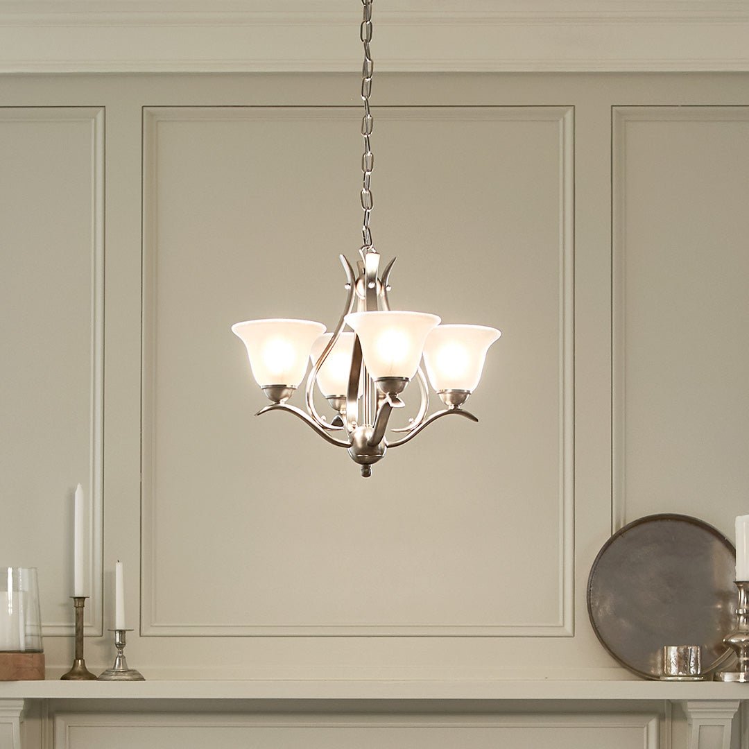 KICHLER-2019NIKICHLER Dover 2019 18" 4-Light Chandelier