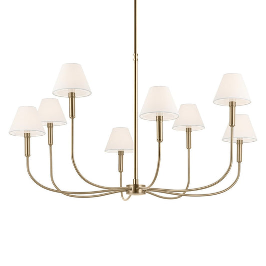 KICHLER-52769CPZKICHLER Eadie 52769 41.25" 8-Light Chandelier