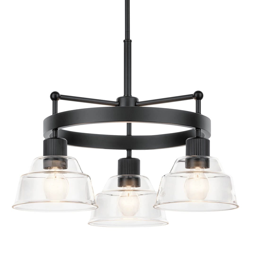 KICHLER-52402BKKICHLER Eastmont 52402 23.25" 3-Light Chandelier