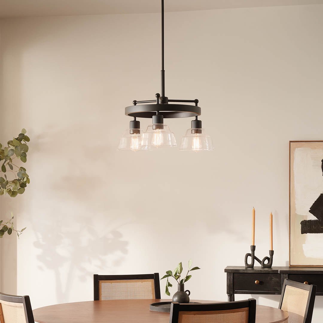 KICHLER-52402PNKICHLER Eastmont 52402 23.25" 3-Light Chandelier