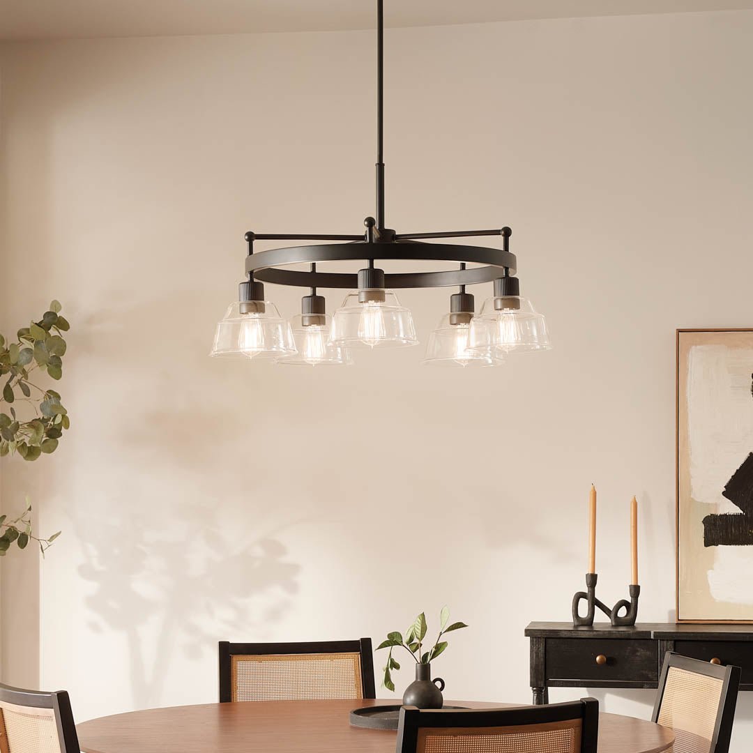 KICHLER-52403PNKICHLER Eastmont 52403 31.5" 5-Light Chandelier
