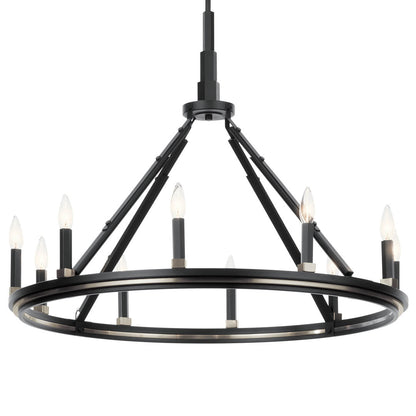 KICHLER-52421BKKICHLER Emmala 52421 34.25" 10-Light Chandelier