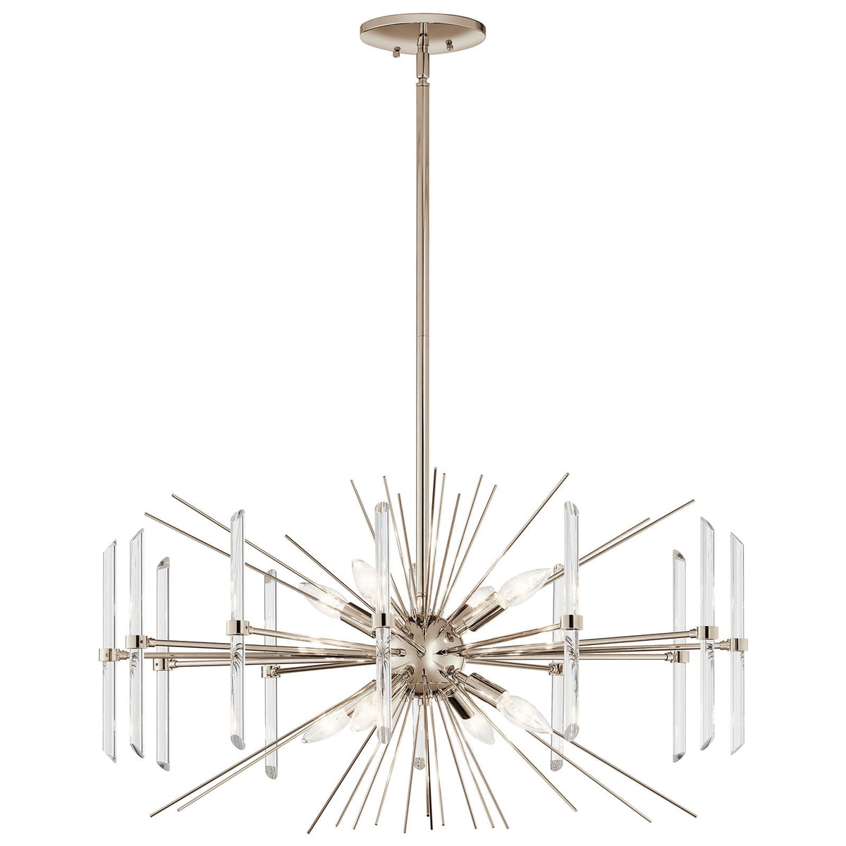 KICHLER-44276PNKICHLER Eris 44276 30" 8-Light Chandelier