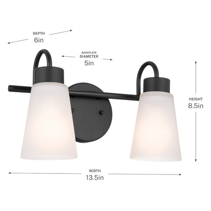KICHLER-55125OZKICHLER Erma 55125 2 Light Vanity Light