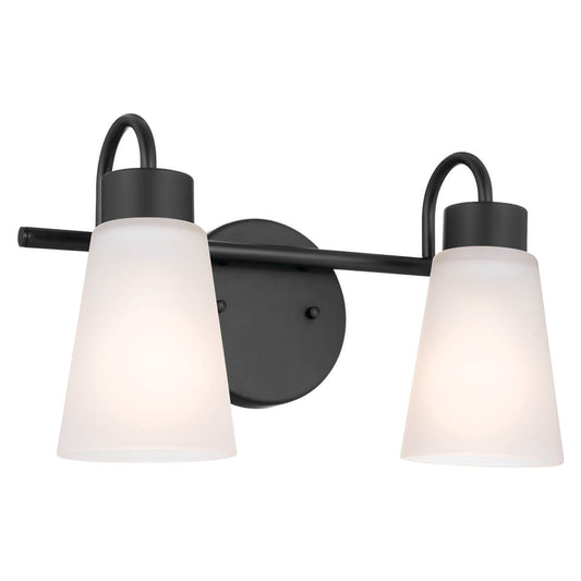 KICHLER-55125BKKICHLER Erma 55125 2 Light Vanity Light