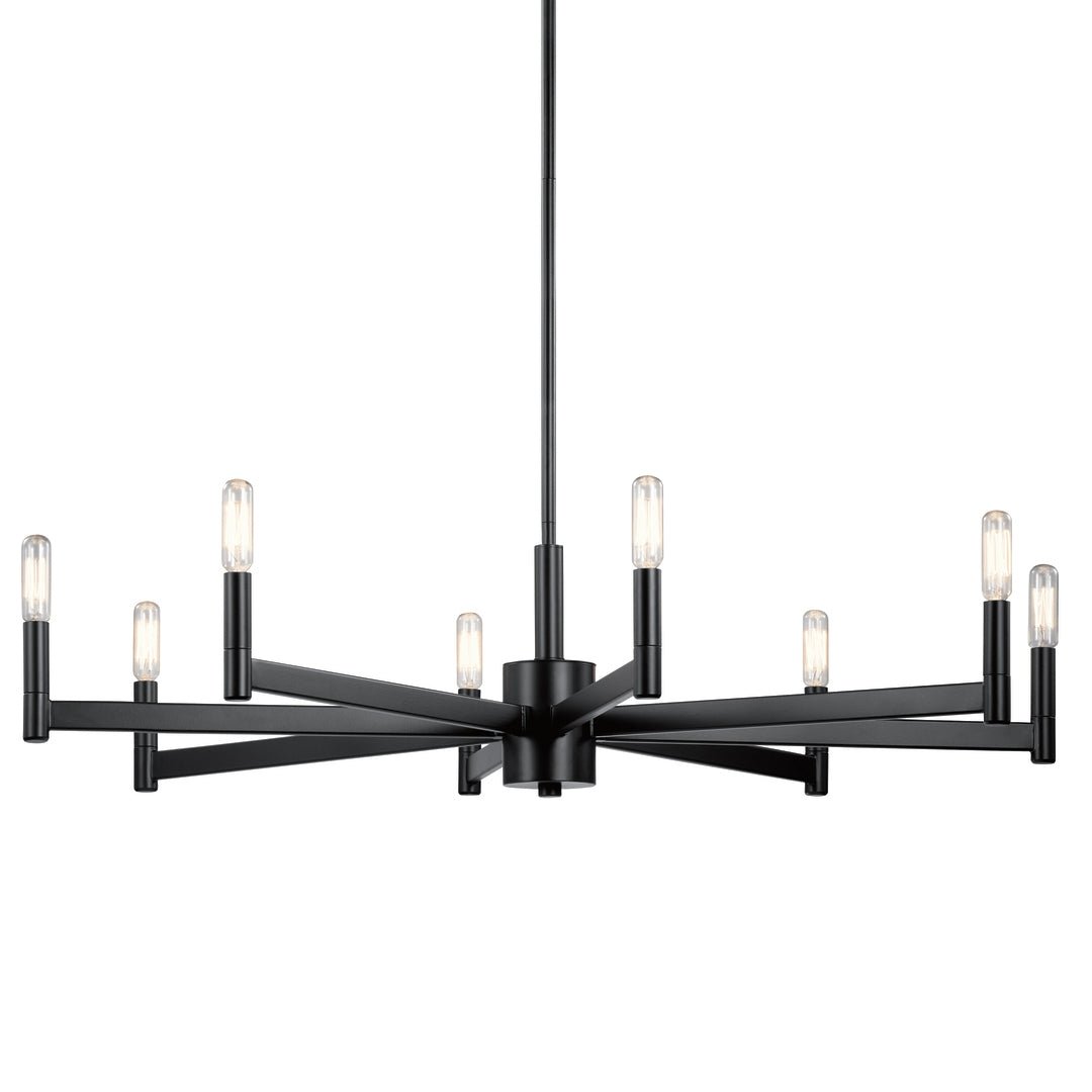 KICHLER-43857BKKICHLER Erzo 43857 35.5" 8-Light Chandelier