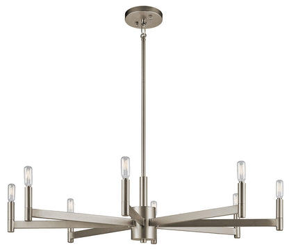 KICHLER-43857SNKICHLER Erzo 43857 35.5" 8-Light Chandelier