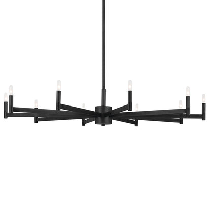 KICHLER-52613BKKICHLER Erzo 52613 48" 10-Light Chandelier
