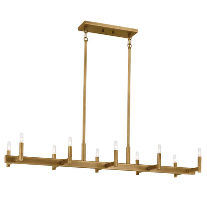 KICHLER-52614NBRKICHLER Erzo 52614 12.75" 10-Light Linear Chandelier