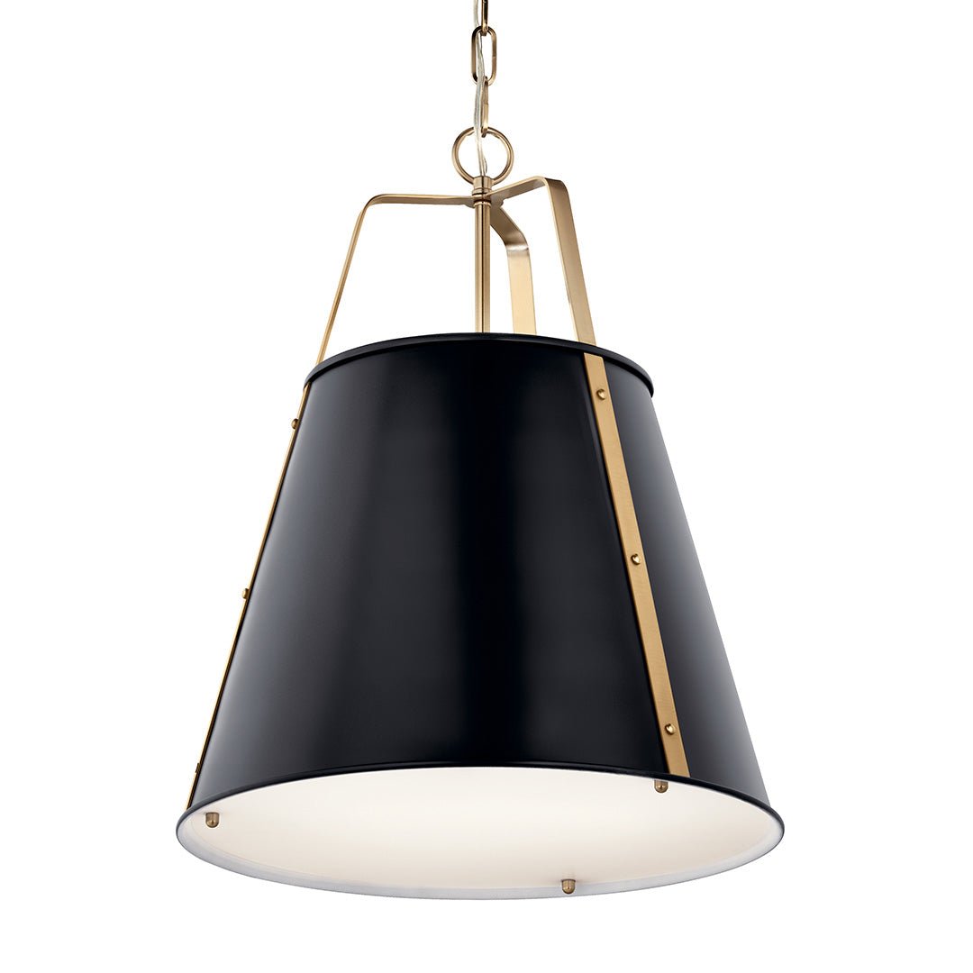 KICHLER-52711BKKICHLER Etcher 52711 18" 2 Light Pendant