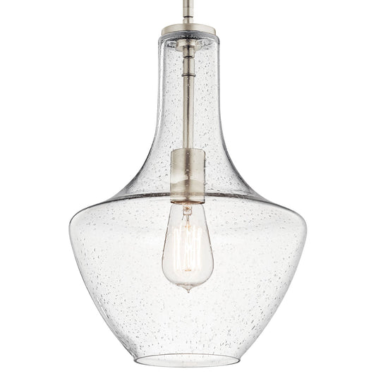 KICHLER-42141NICSKICHLER Everly 42141 15.25" Bell Pendant