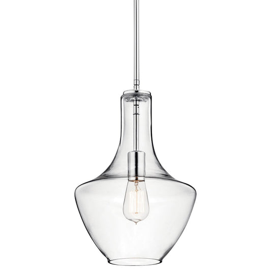 KICHLER-42141CHCLRKICHLER Everly 42141 15.25" Bell Pendant