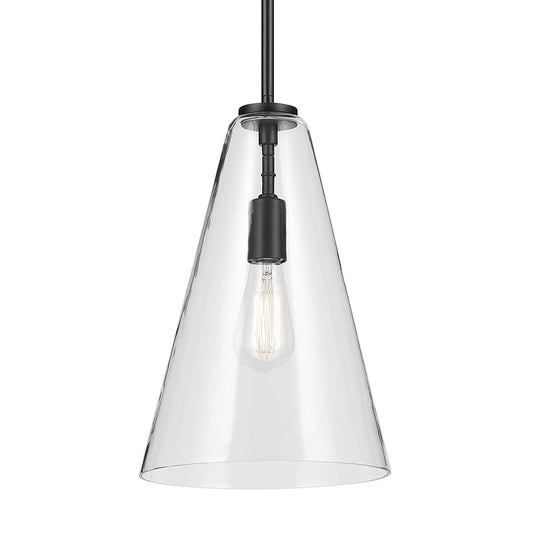 KICHLER-42199BKKICHLER Everly 42199 10.25" Cone Pendant