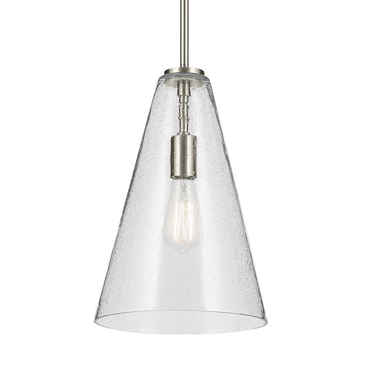 KICHLER-42199NICSKICHLER Everly 42199 10.25" Cone Pendant