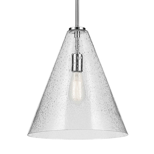 KICHLER-42200CHCSKICHLER Everly 42200 14.25" Cone Pendant