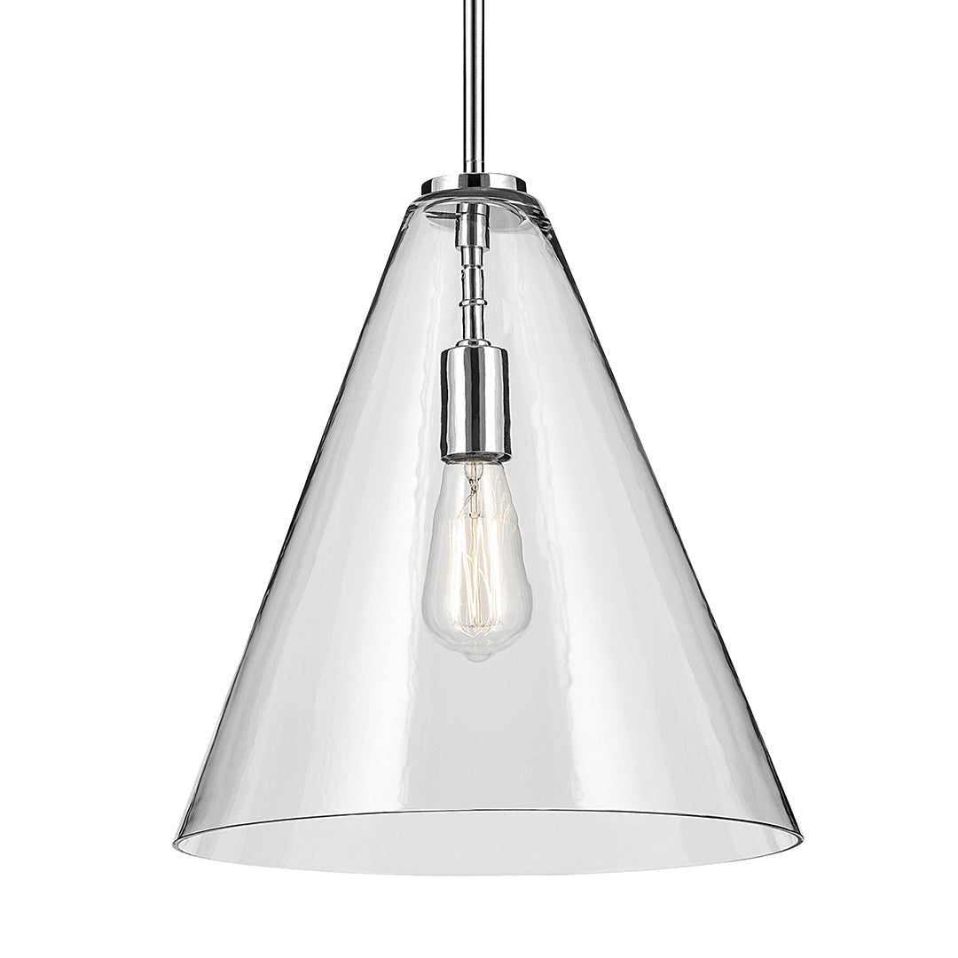 KICHLER-42200CHKICHLER Everly 42200 14.25" Cone Pendant