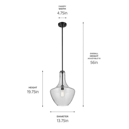 KICHLER-42198OZKICHLER Everly Bell Pendant