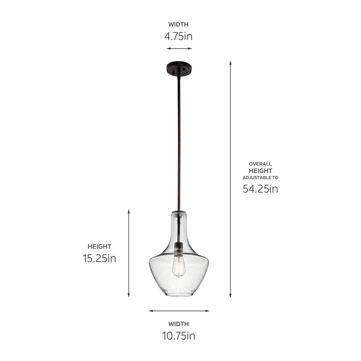 KICHLER-42198OZKICHLER Everly Bell Pendant