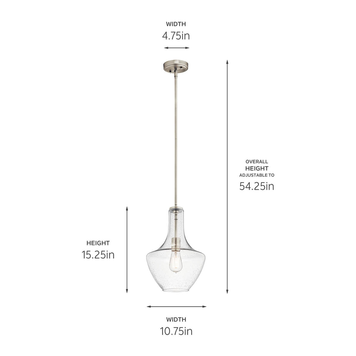KICHLER-42198OZKICHLER Everly Bell Pendant