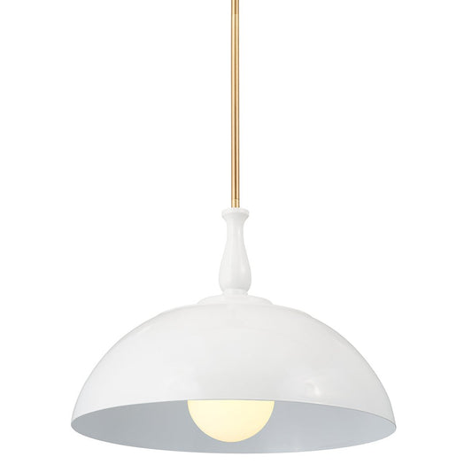 KICHLER-52477WHKICHLER Fira 52477 18" 1 Light Pendant