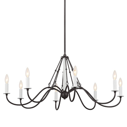 KICHLER-52456AVIKICHLER Freesia 52456 38" 8-Light Chandelier