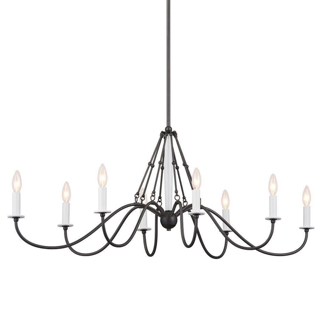KICHLER-52457AVIKICHLER Freesia 52457 20" 8-Light Linear Chandelier