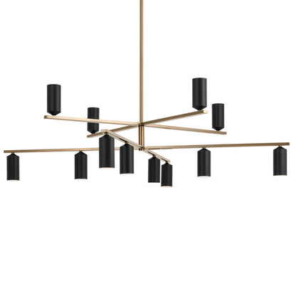 KICHLER-52533CPZBKKICHLER Gala 52533 5.5W LED 55.75" Chandelier