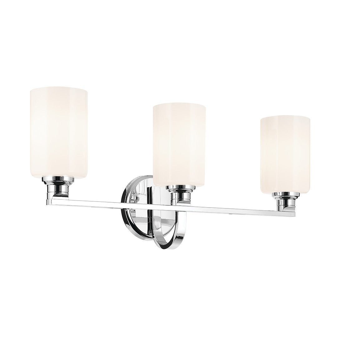 KICHLER-55226CHKICHLER Gioe 55226 3 Light Vanity Light with Clear/Frosted Glass