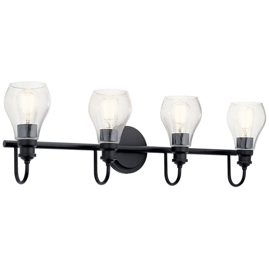 KICHLER-45393BKKICHLER Greenbrier 45393 4 Light Vanity Light