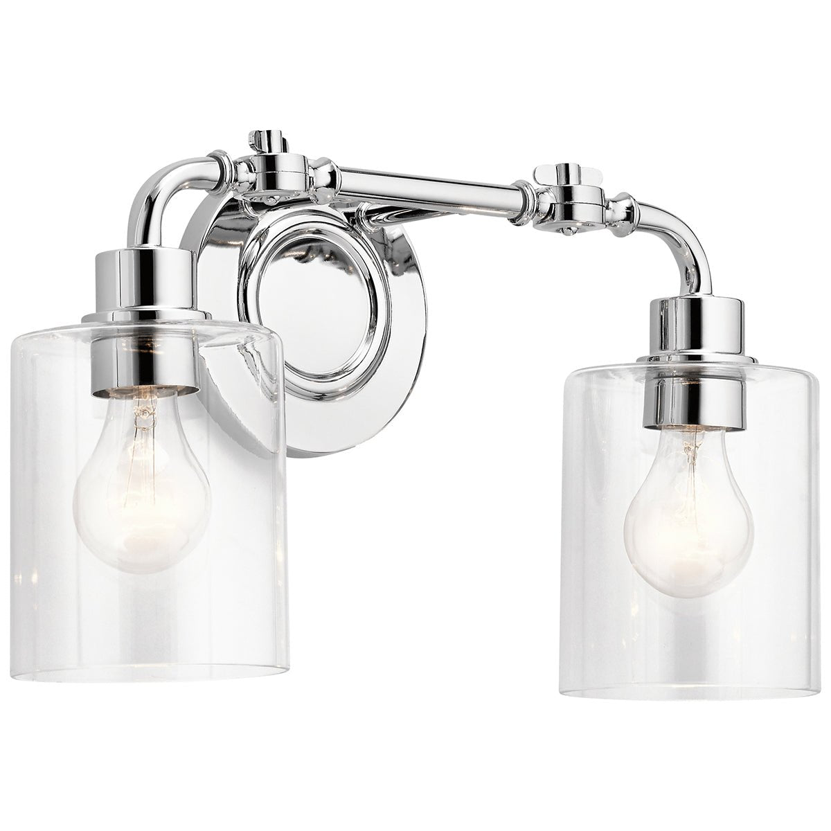 KICHLER-45665CHKICHLER Gunnison 45665 2 Light Vanity Light