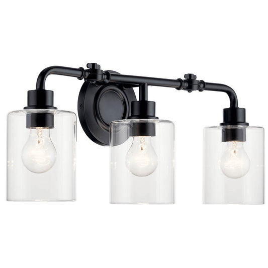 KICHLER-45666BKKICHLER Gunnison 45666 3 Light Vanity Light