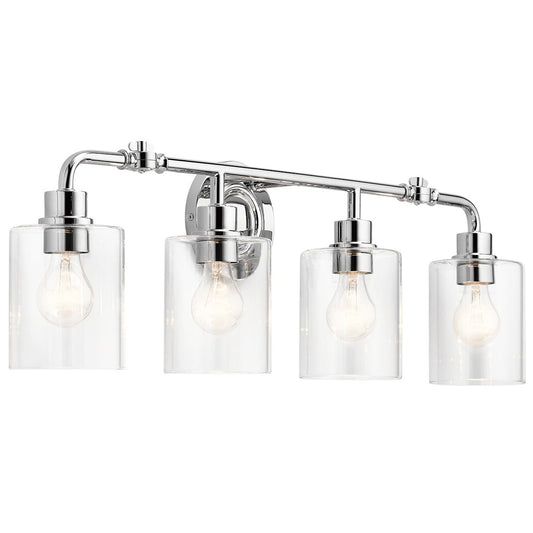 KICHLER-45667CHKICHLER Gunnison 45667 4 Light Vanity Light