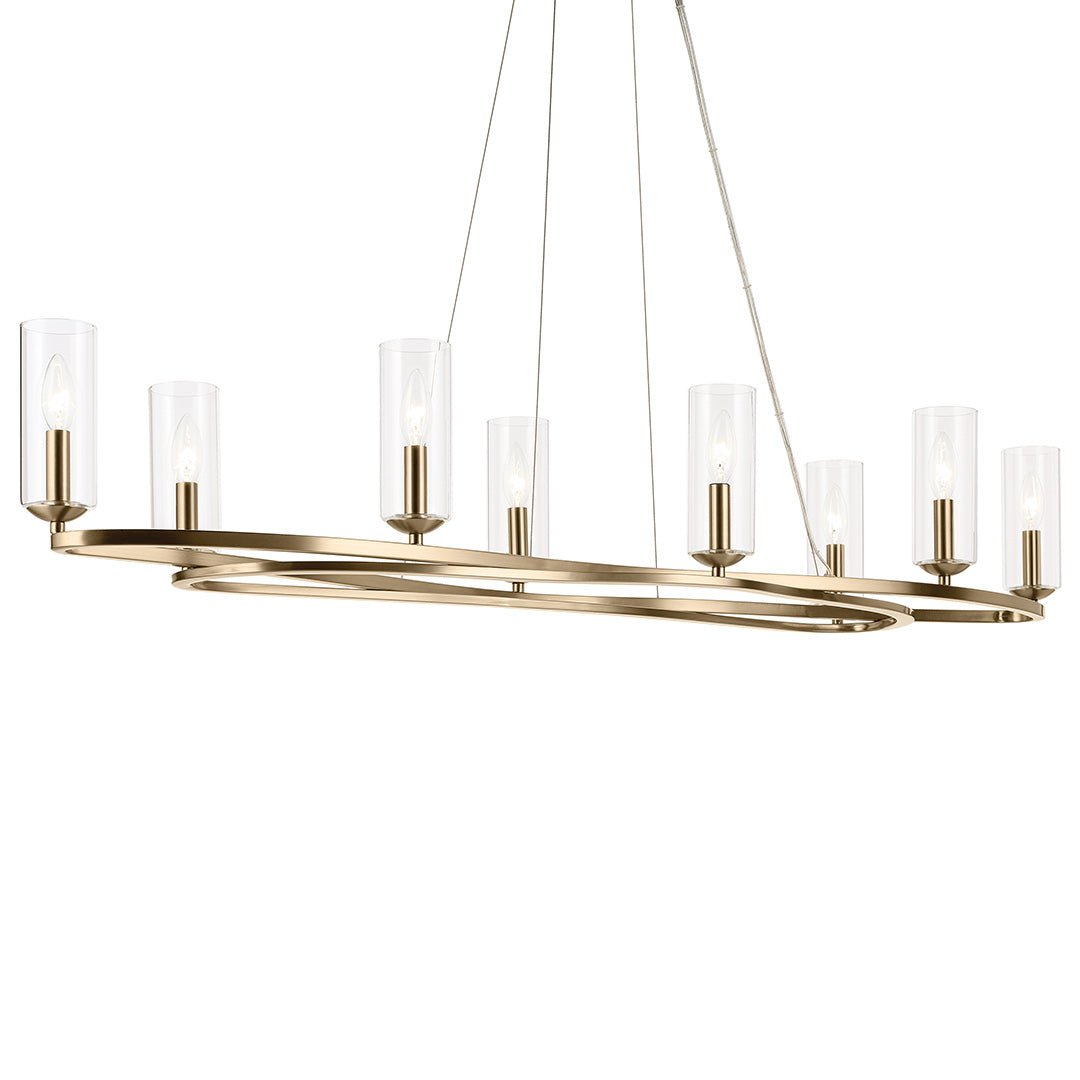 KICHLER-52772CPZKICHLER Harpin 52772 16.25" 8-Light Chandelier