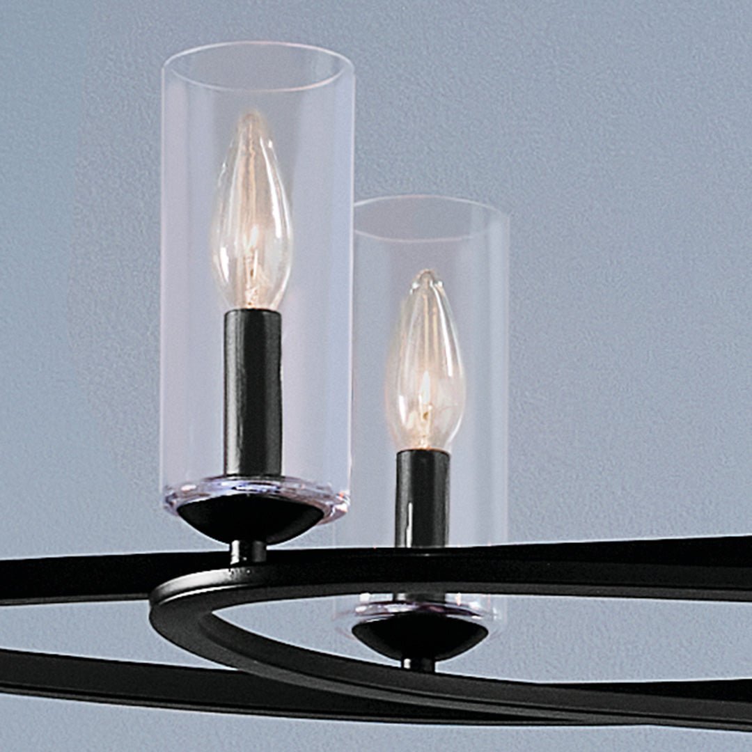 KICHLER-52772PNKICHLER Harpin 52772 16.25" 8-Light Chandelier