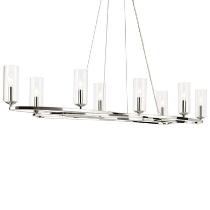 KICHLER-52772PNKICHLER Harpin 52772 16.25" 8-Light Chandelier