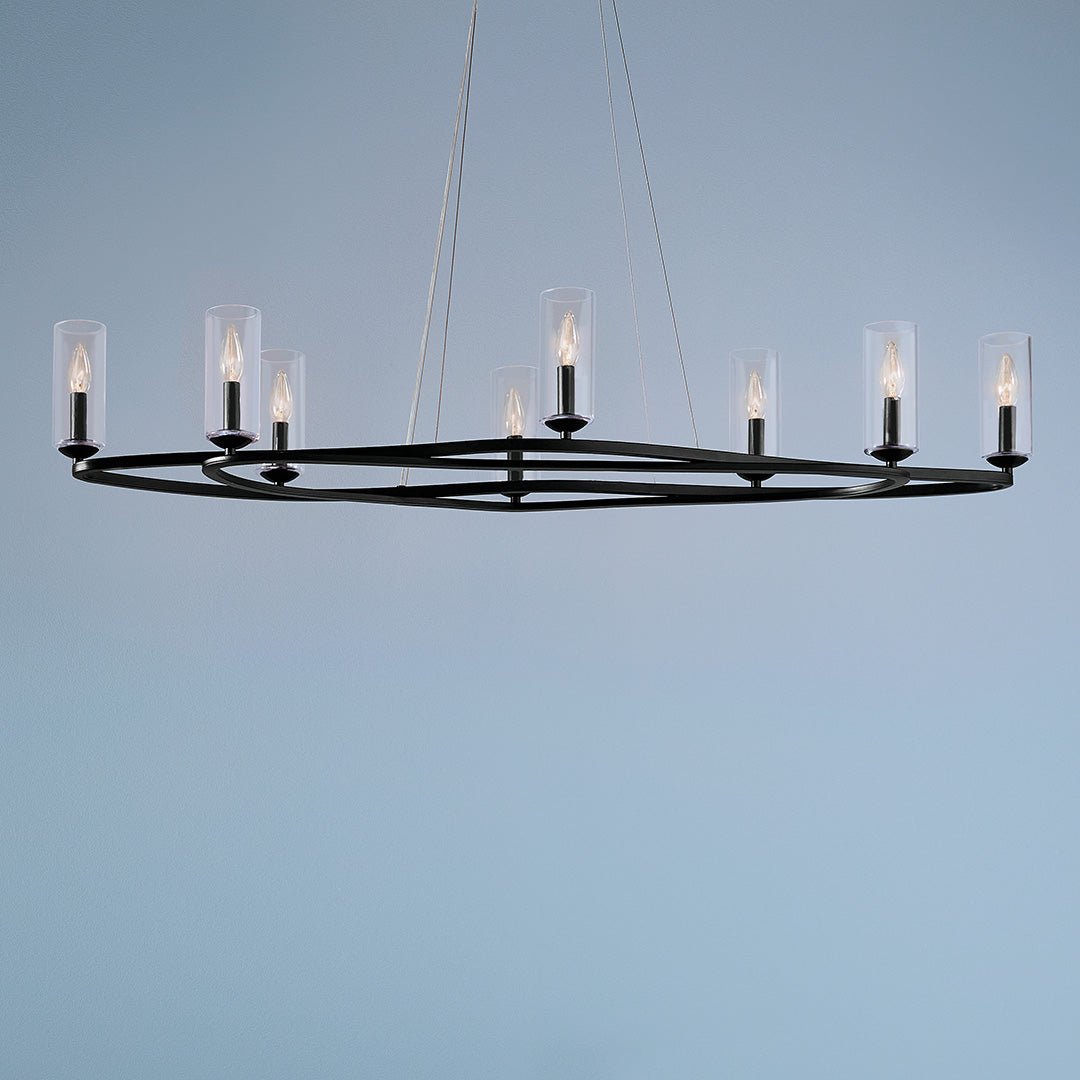 KICHLER-52772PNKICHLER Harpin 52772 16.25" 8-Light Chandelier
