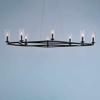 KICHLER-52772PNKICHLER Harpin 52772 16.25" 8-Light Chandelier