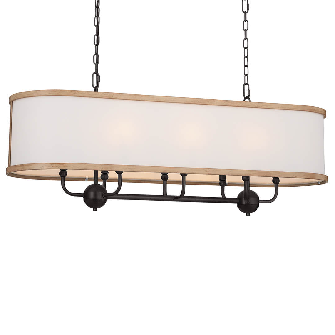 KICHLER-52467AVIKICHLER Heddle 52467 13" 8-Light Linear Chandelier
