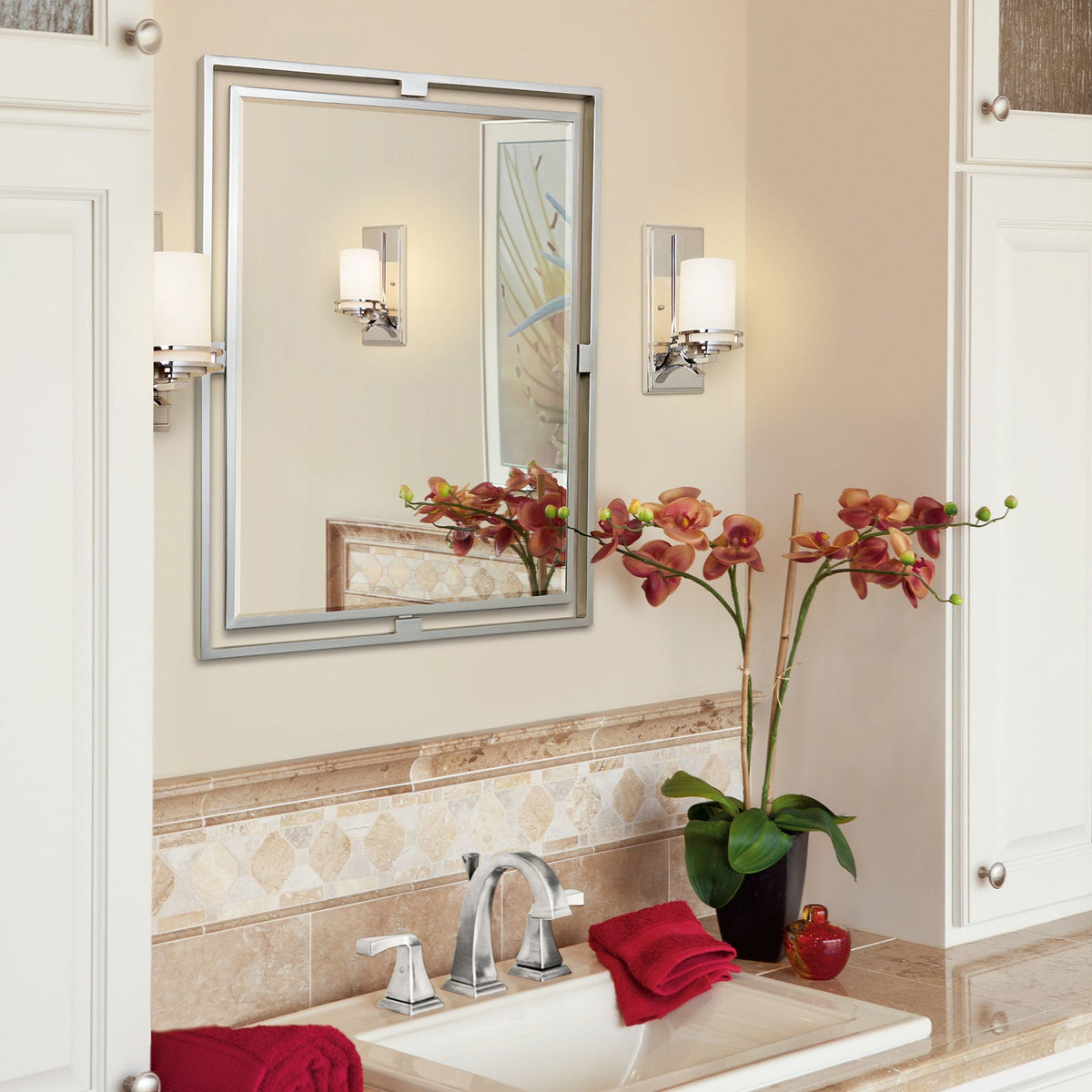 KICHLER-5076CHKICHLER Hendrik 12" 1 Light Wall Sconce with Frosted