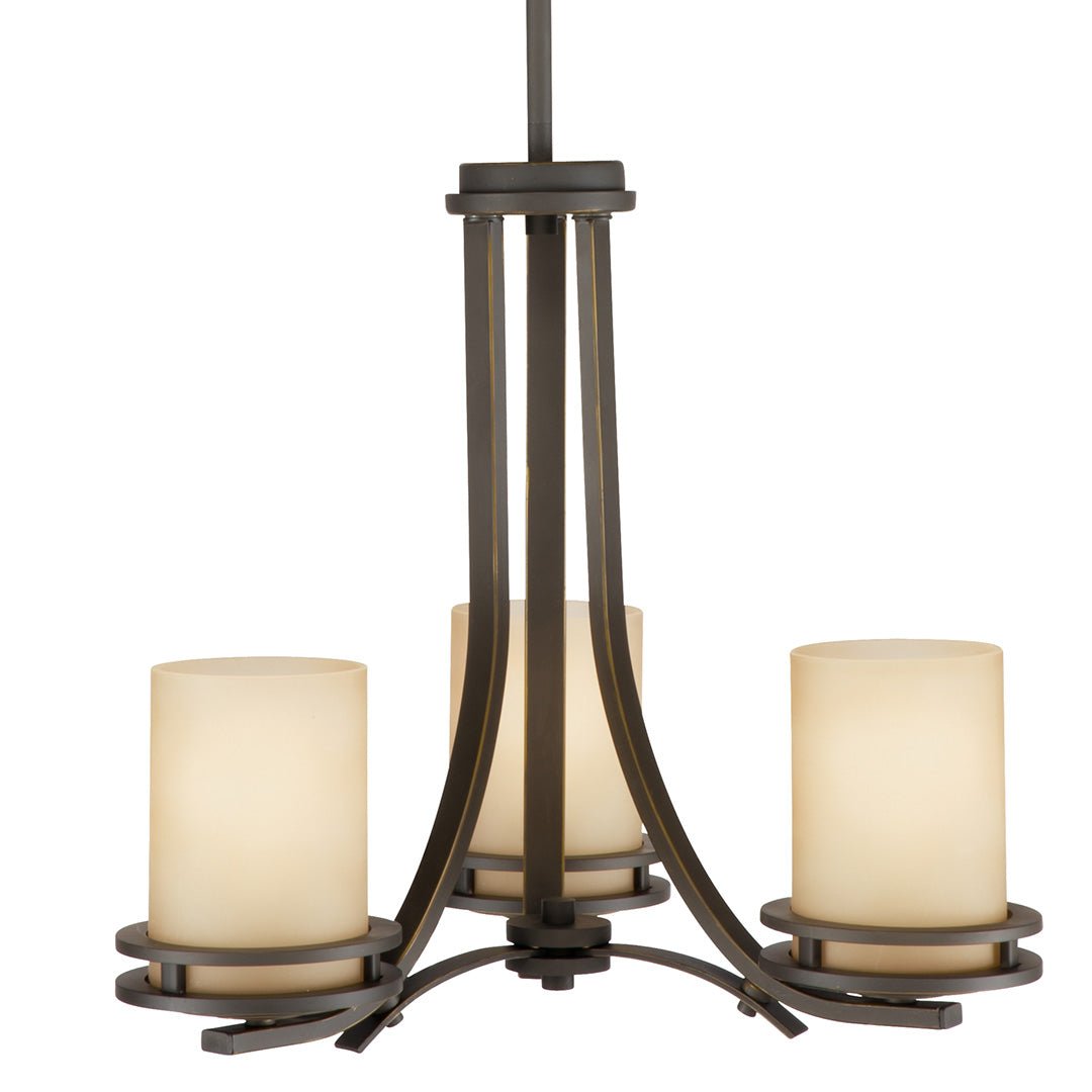 KICHLER-1671OZKICHLER Hendrik 1671 19" 3-Light Chandelier