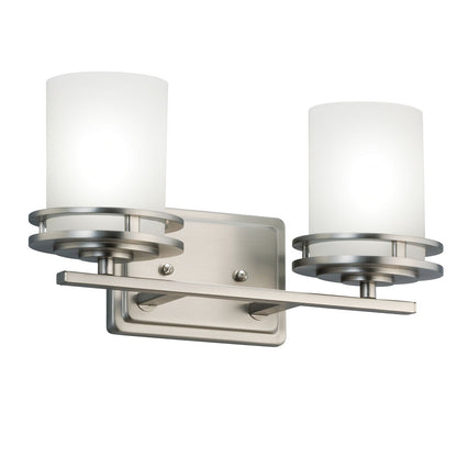 KICHLER-5077NIKICHLER Hendrik 5077 2 Light Vanity Light with Frosted Glass