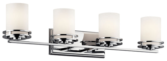KICHLER-5079CHKICHLER Hendrik 5079 4 Light Vanity Light with Frosted Glass