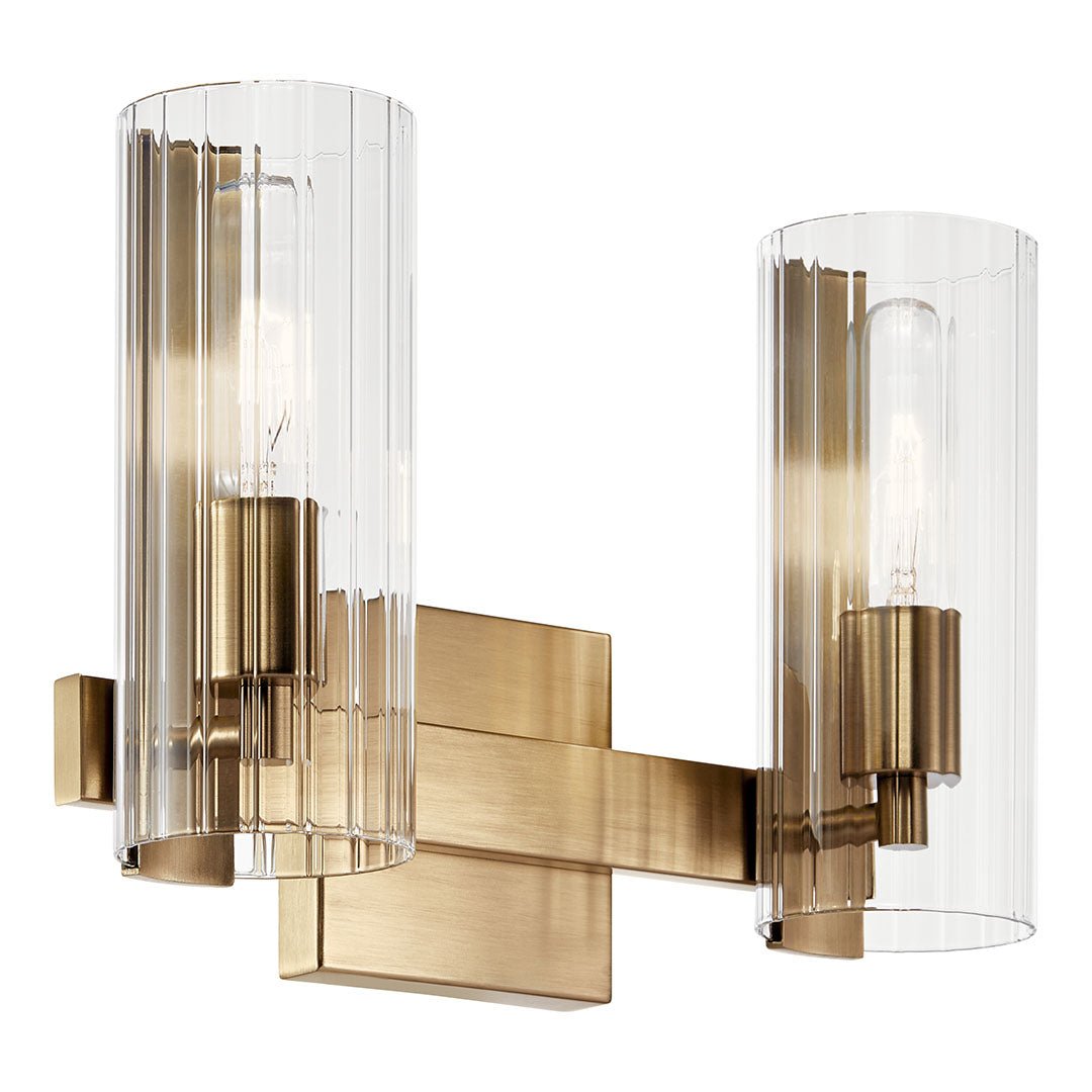 KICHLER-55167CPZKICHLER Jemsa 55167 2 Light Vanity with Clear Glass