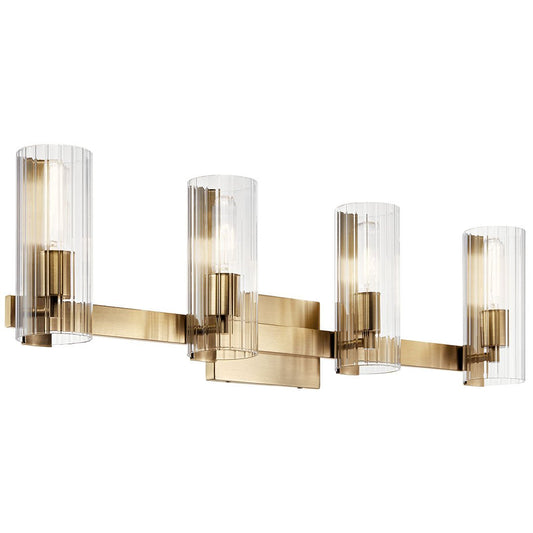 KICHLER-55169CPZKICHLER Jemsa 55169 4 Light Vanity with Clear Glass
