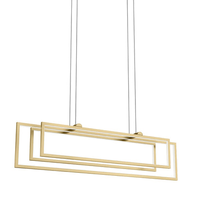 KICHLER-84322CGKICHLER Jestin 84322 38.15" 3-Light Linear Chandelier