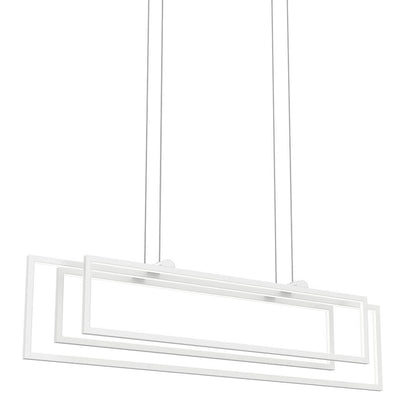 KICHLER-84322WHKICHLER Jestin 84322 38.15" 3-Light Linear Chandelier