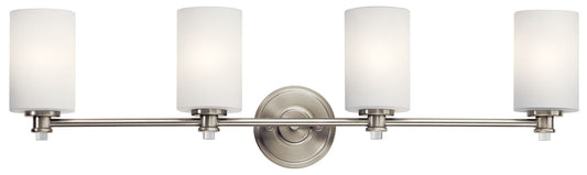 KICHLER-45924NIKICHLER Joelson 45924 4 Light Vanity Light with Clear/Frosted Glass