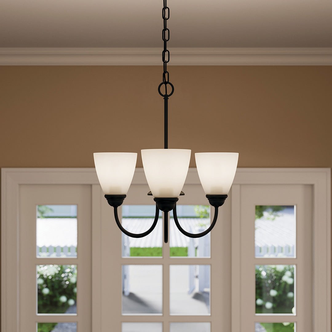 KICHLER-43637OZKICHLER Jolie 43637 18" 3-Light Chandelier