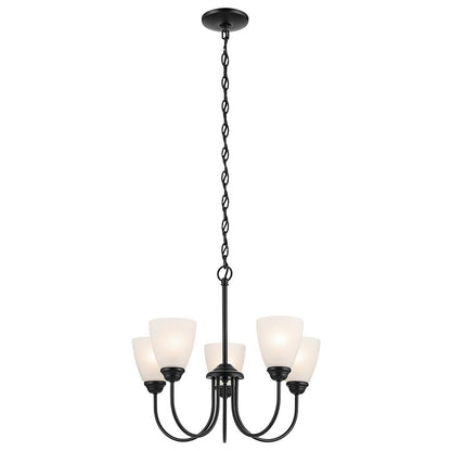 KICHLER-43638BKKICHLER Jolie 43638 22" 5-Light Chandelier